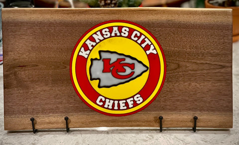 Kansas City Chiefs Charcuterie/Display Board