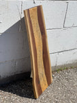 Black Walnut River Board with Golden Honey Epoxy Charcuterie Board
