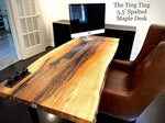 The Ting Ting - Spalted Maple Epoxy Desk