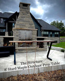 The Structure - Outdoor Maple Prep. Table