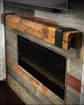 Antique Hemlock Barn Beam Mantle