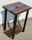 The London - Black Walnut River Side Table