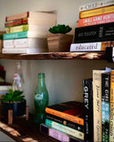The Library - Barn Board Shelves