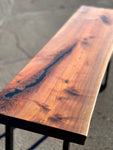 The Victor - Black Walnut Console Table