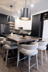 The Vision - Oxidized Black Walnut Breakfast Bar