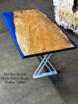The Sea Breeze - Curly Hard Maple Coffee Table