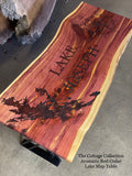 Cottage Collection - Lake Joseph Lake Map Table