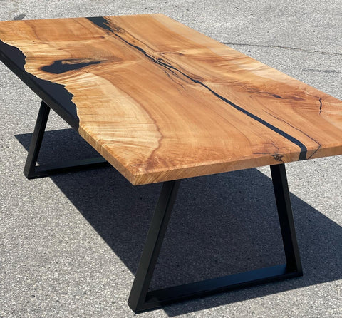 The Paradise - Highly Figured Maple Dining Table