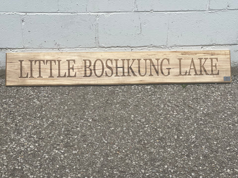 Little Boshkung Lake Cottage Sign