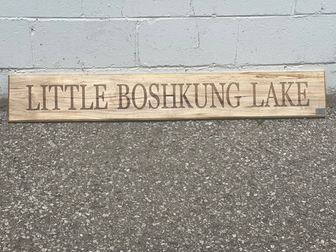 Little Boshkung Lake Cottage Sign