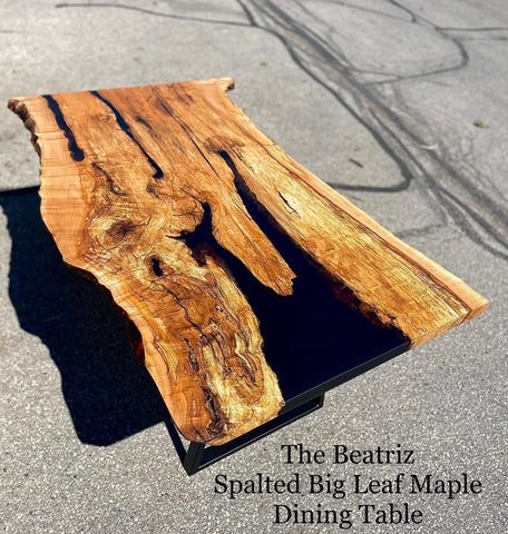 The Beatriz - Spalted Maple Dining Table