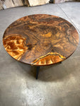 The Comet - 44” Round Epoxy Dining/Kitchen Table