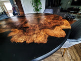 The Old Soul - Walnut & 24KT Gold Flake Dining Table