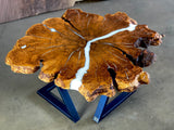 The Maritime - Hard Maple Epoxy Coffee Table