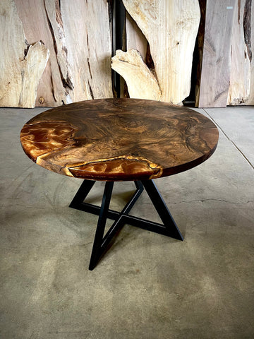 The Comet - 44” Round Epoxy Dining/Kitchen Table