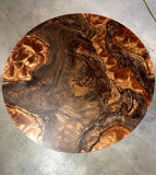 The Comet - 44” Round Epoxy Dining/Kitchen Table
