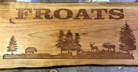4’ Froats Custom Cottage Sign