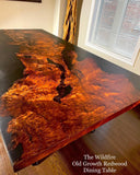 The Wildfire - Old Growth Redwood Dining Table