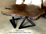 The Luxury - Claro Walnut Burl Coffee Table