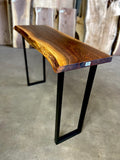 The Caramel - Black Walnut Console Table