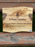 Urban Country Custom Business Sign